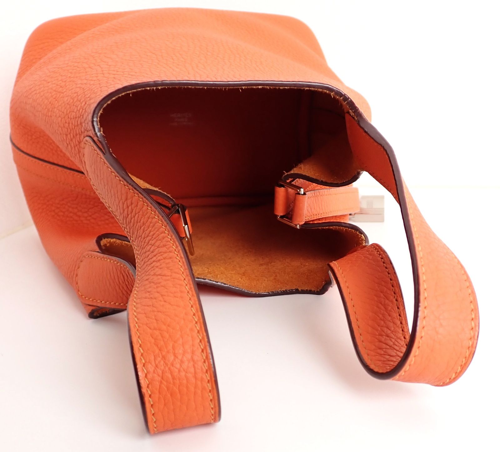 HERMES(エルメス) ピコタンロックPM トリヨン オレンジ □R刻印 2014年