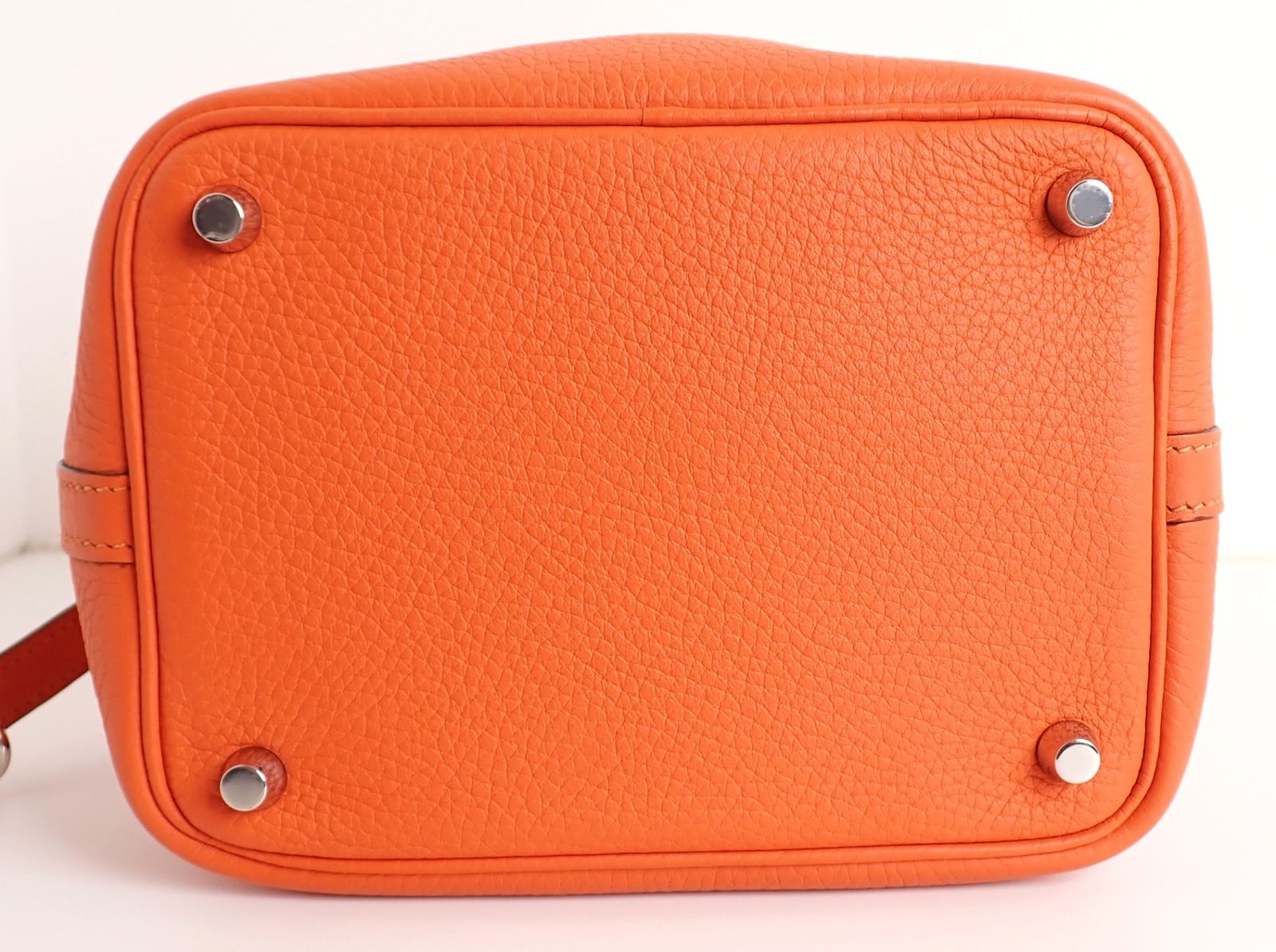 HERMES(エルメス) ピコタンロックPM トリヨン オレンジ □R刻印 2014年