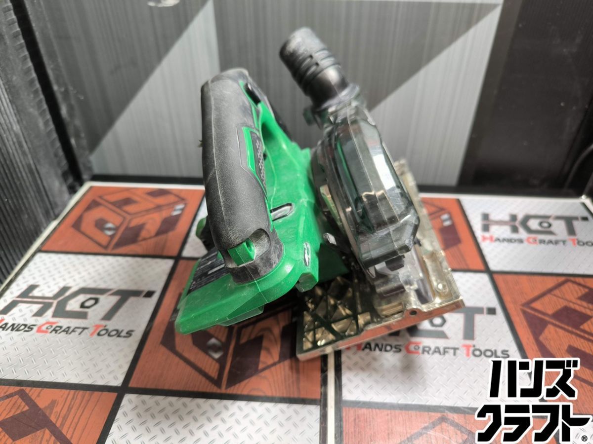 △【中古】ハイコーキ HiKOKI C3605DYC コードレス集じん丸のこ 125mm 