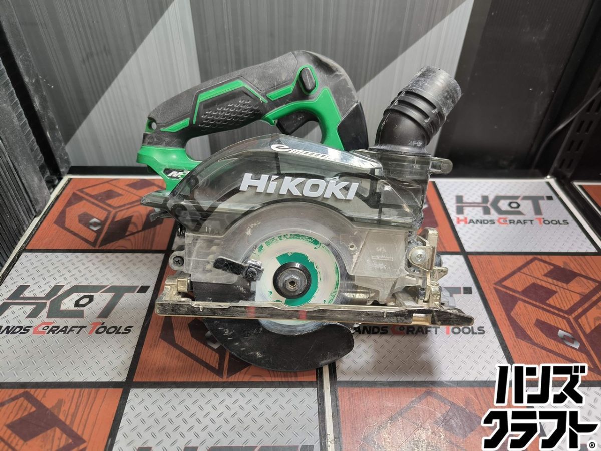 △【中古】ハイコーキ HiKOKI C3605DYC コードレス集じん丸のこ 125mm 