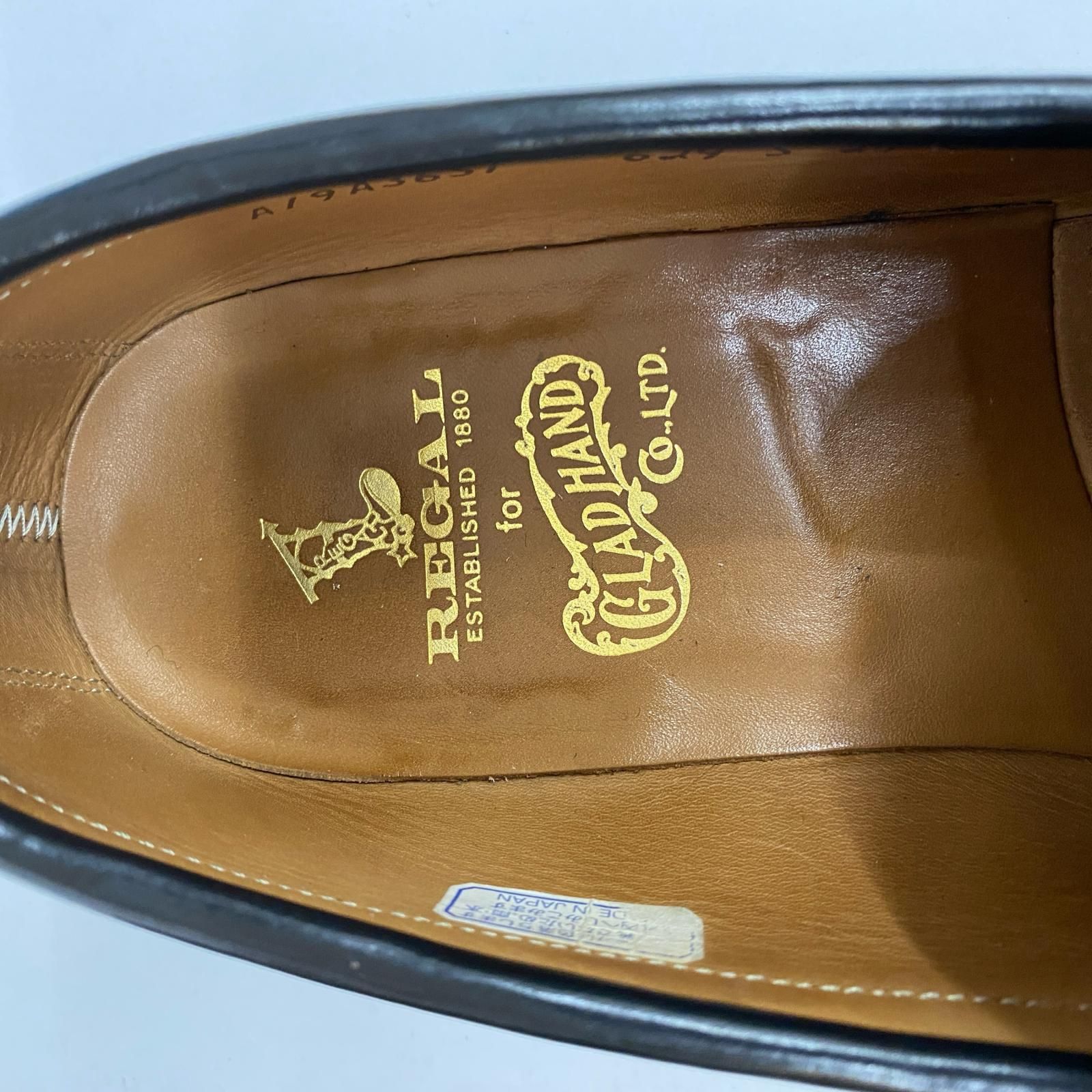 加古川店】 中古 GLAD HAND | グラッドハンド ローファー xREGAL coin