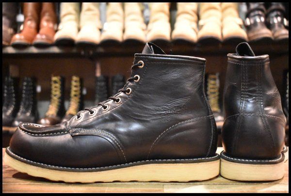 10E 良品 06年】レッドウィング 8179 アイリッシュセッター 黒