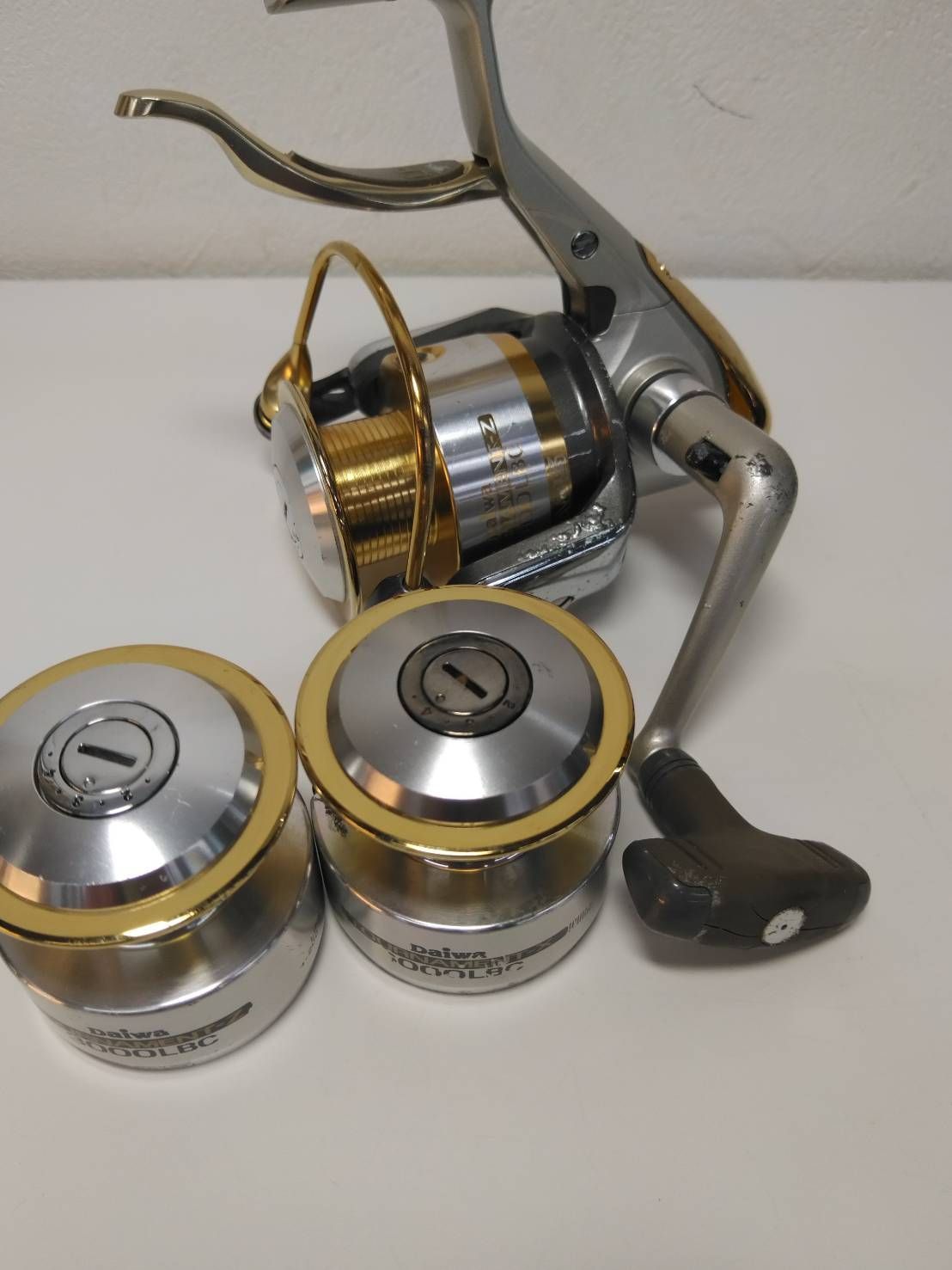 ダイワ トーナメント Z 3000LBC ＋ 替えスプール×2 レバー