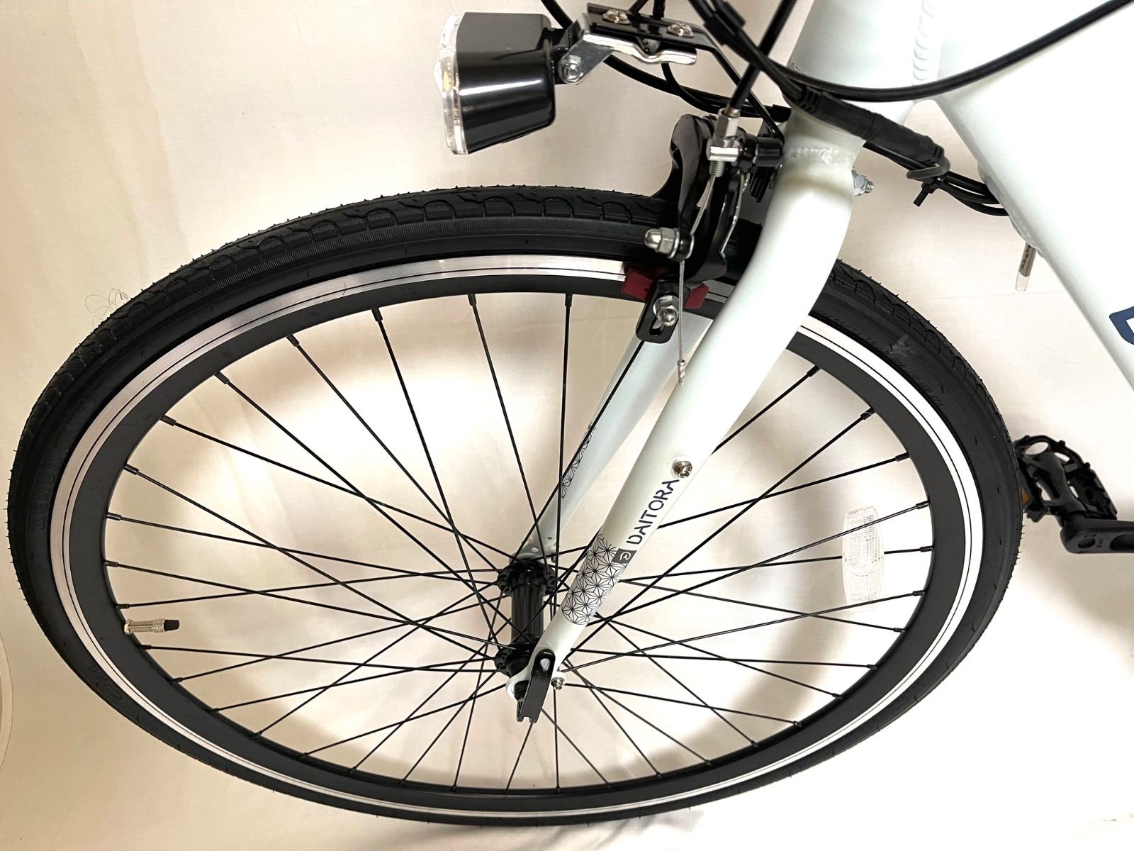 0191【動作確認済】送料無料BUILTIN電動アシスト自転車 低走行距離6km