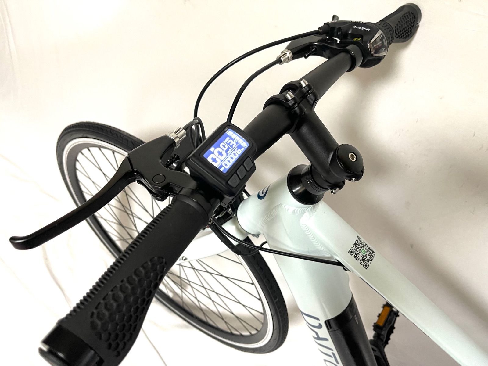 0191【動作確認済】送料無料BUILTIN電動アシスト自転車 低走行距離6km