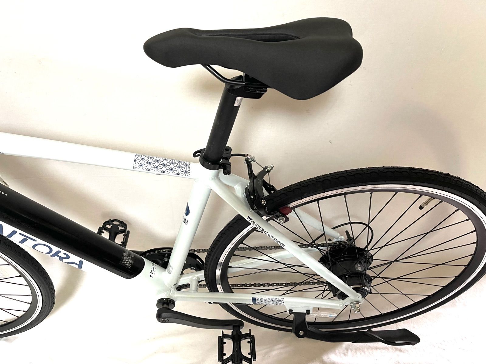 0191【動作確認済】送料無料BUILTIN電動アシスト自転車 低走行距離6km