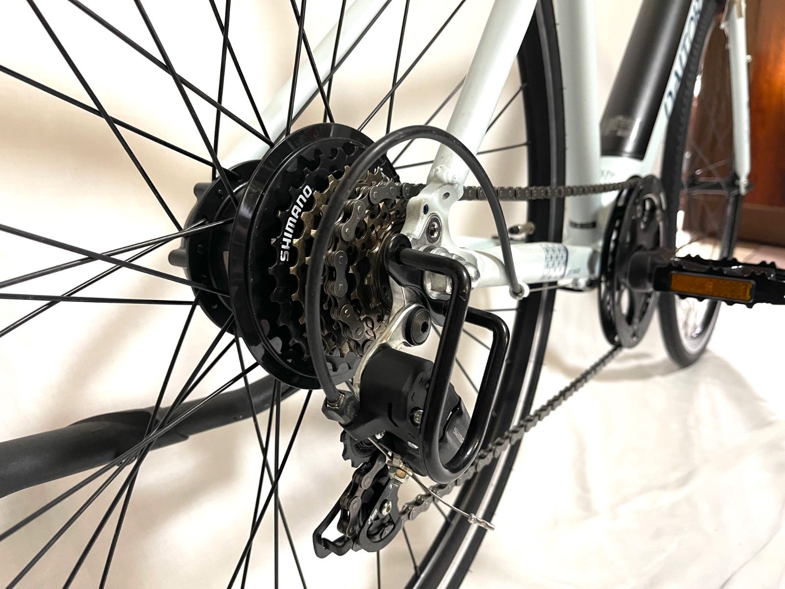 0191【動作確認済】送料無料BUILTIN電動アシスト自転車 低走行距離6km