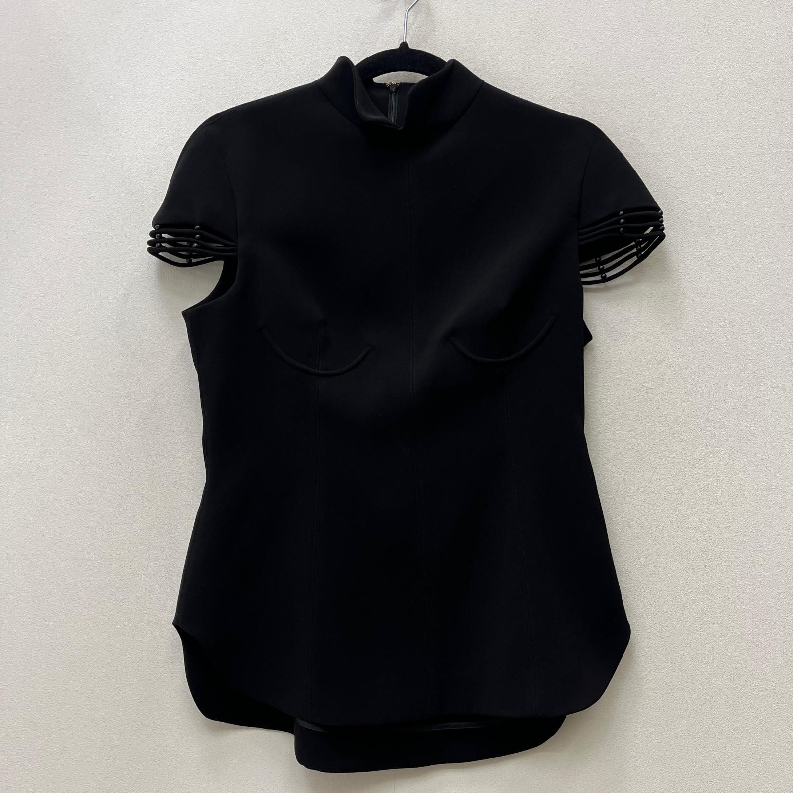 【加古川店】 中古 半袖Ｔシャツ Mame Kurogouchi MM23SS-SH045 ブラック サイズ：3 【110】
