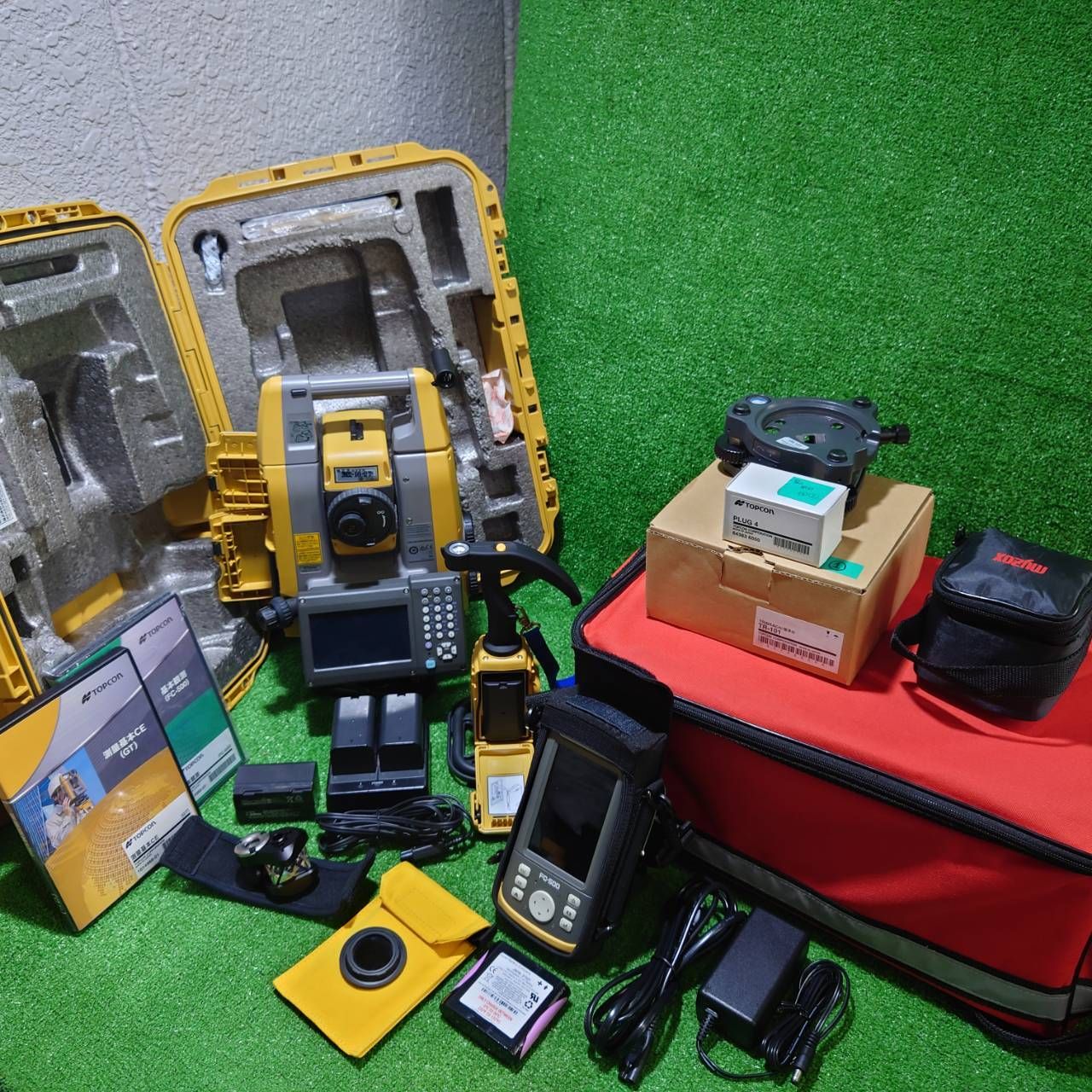 校正済】トプコン GT-1005 トータルステーション① 付属品・ケース有 