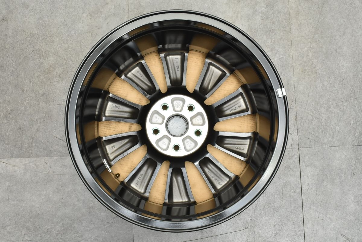 新車外し品】スバル レヴォーグ STI Sport EX 純正 18in 7.5J +55