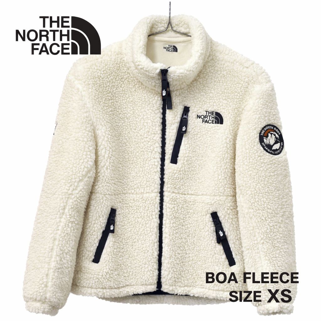 人気】THE NORTH FACE ボアフリースジャケット ホワイト XS レディース 