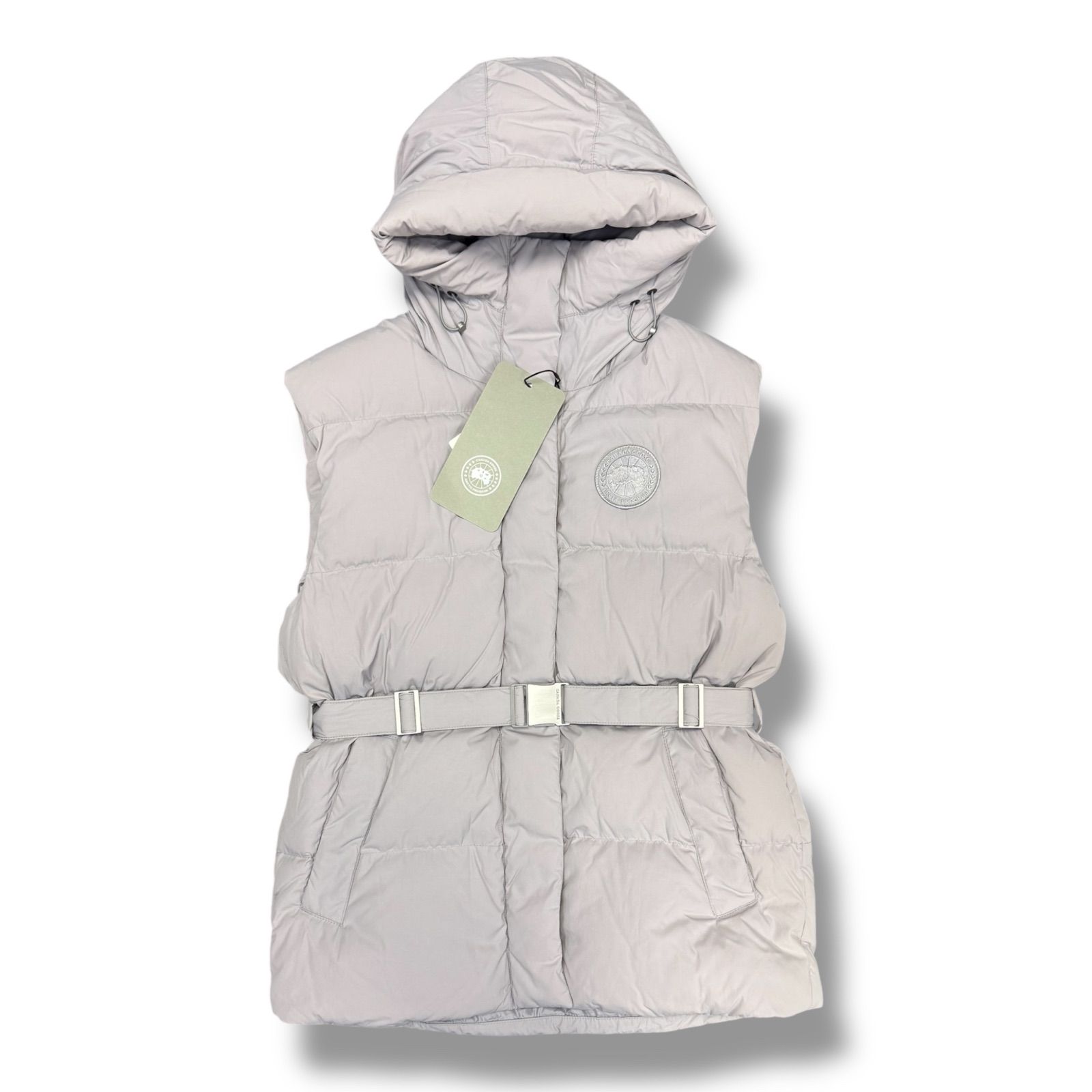 【極美品】現行品 カナダグース 8813W ダウンベスト カーキ S Rayla CANADA GOOSE（カナダグース） フリースタイル レディース ダウン