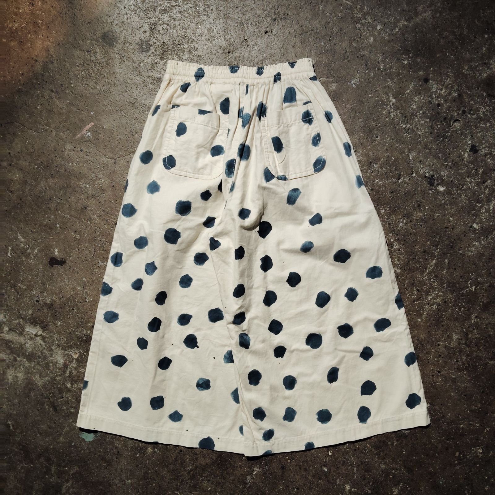 tao 24ss ドットプリントワイドパンツ タオ 2024ss AD2023 COMME des 