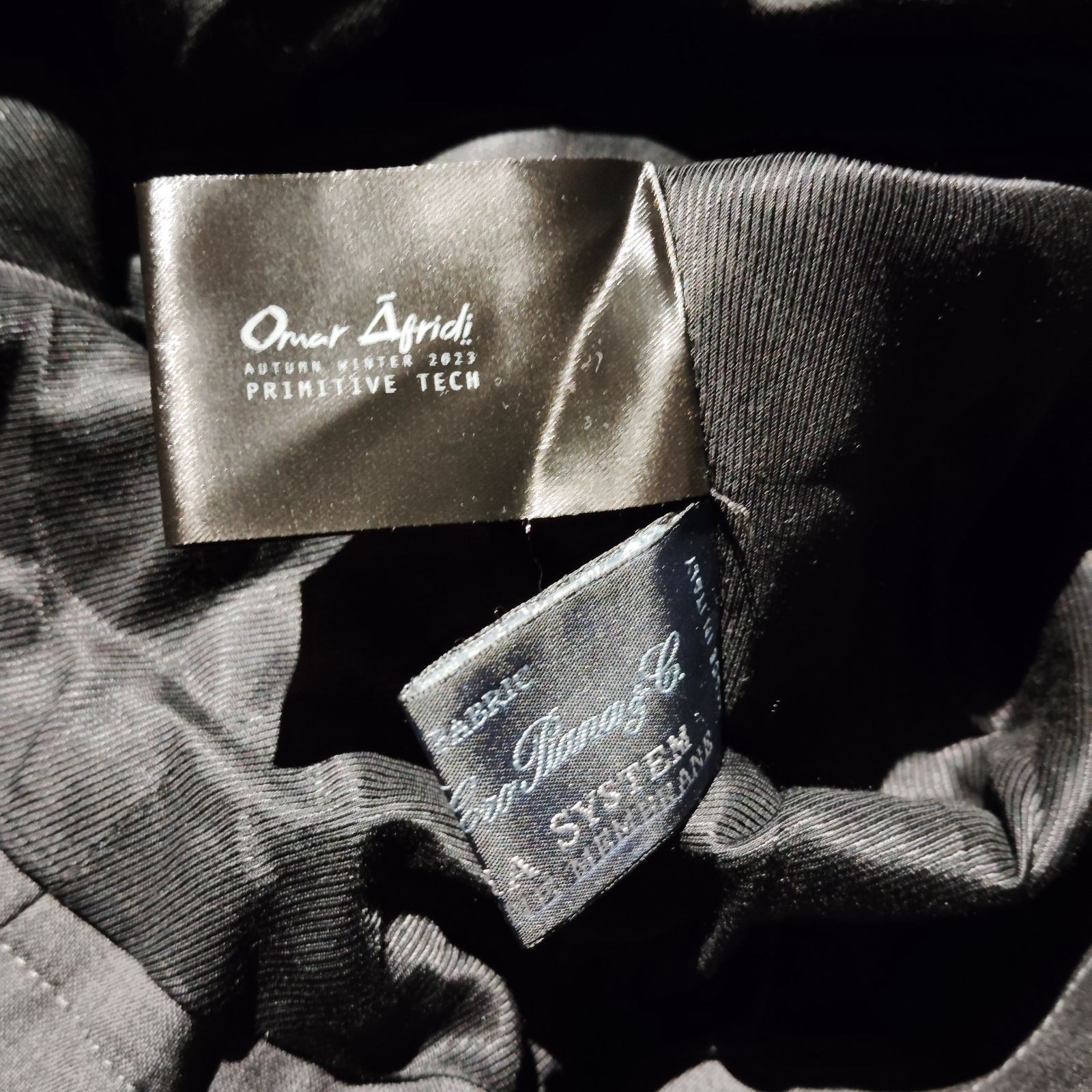 Omar Afridi 23aw GREY JENGA PARKA 46 オマールアフリディ 2023aw 
