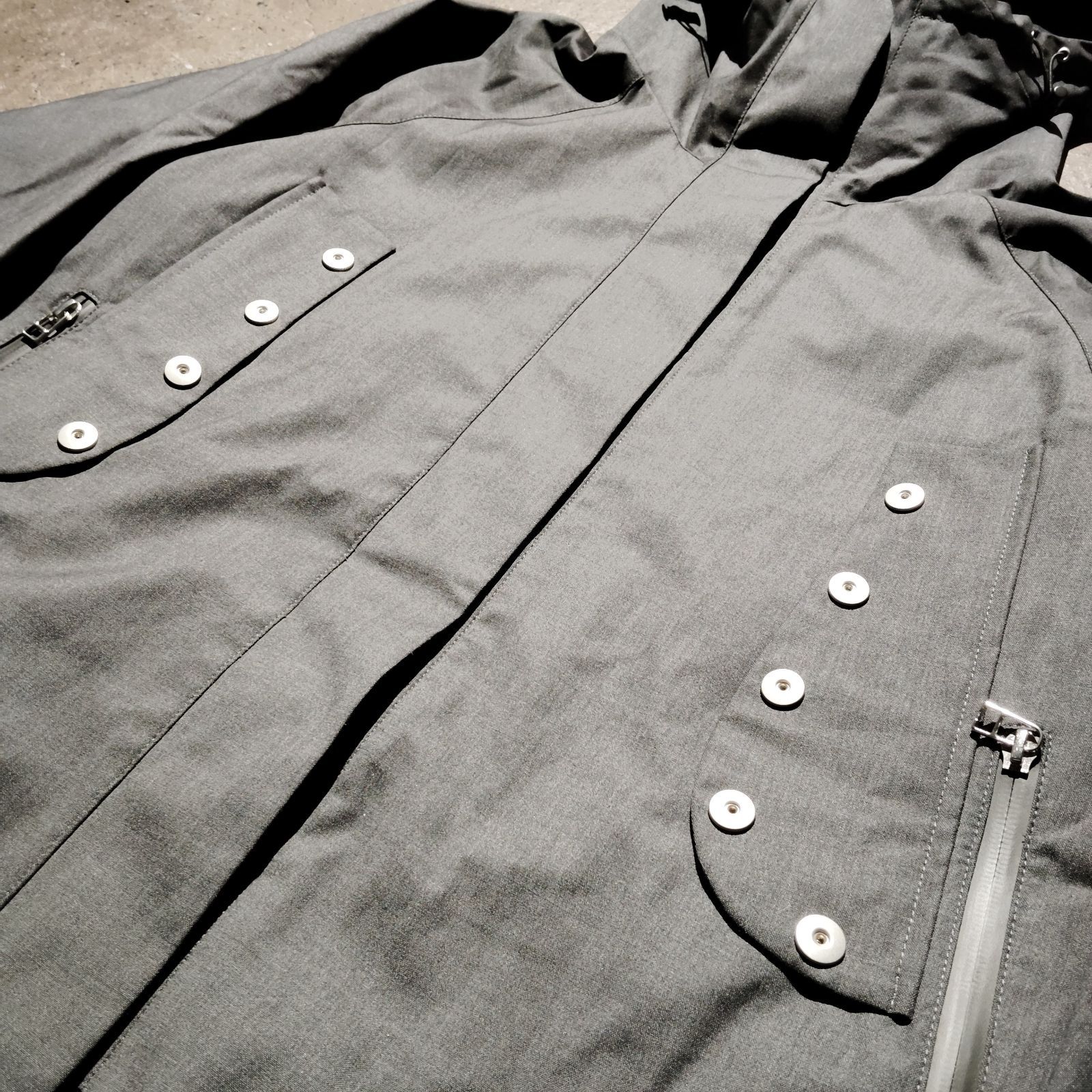 Omar Afridi 23aw GREY JENGA PARKA 46 オマールアフリディ 2023aw 