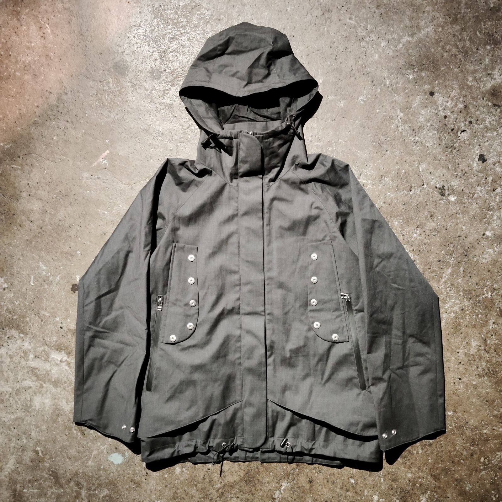 Omar Afridi 23aw GREY JENGA PARKA 46 オマールアフリディ 2023aw 