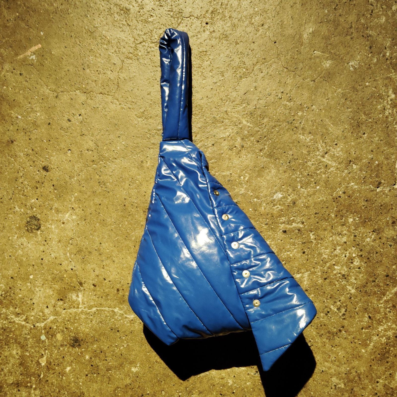 Omar Afridi 22aw DISTORTED HAND BAG Blue オマールアフリディ 2022aw