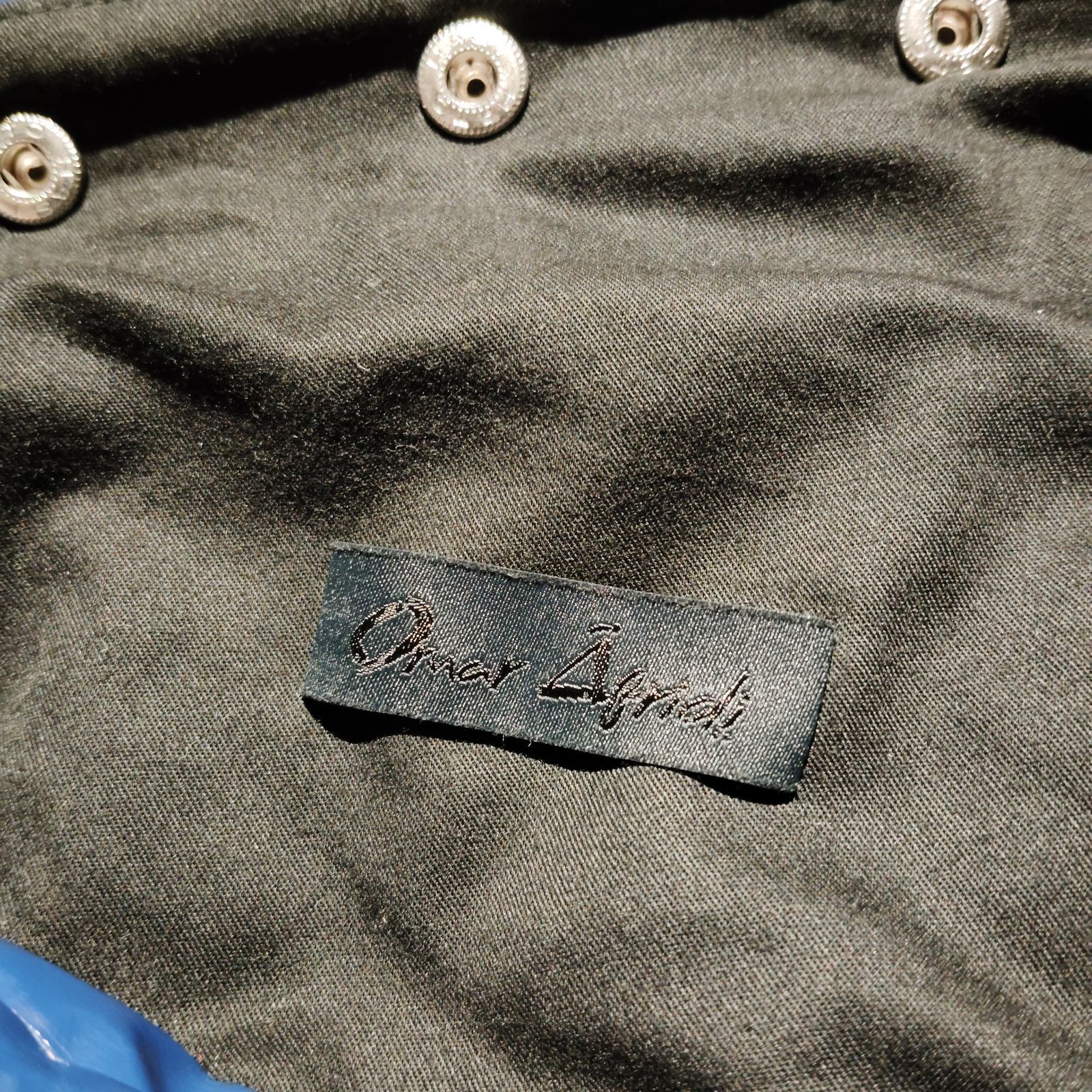 Omar Afridi 22aw DISTORTED HAND BAG Blue オマールアフリディ 2022aw 
