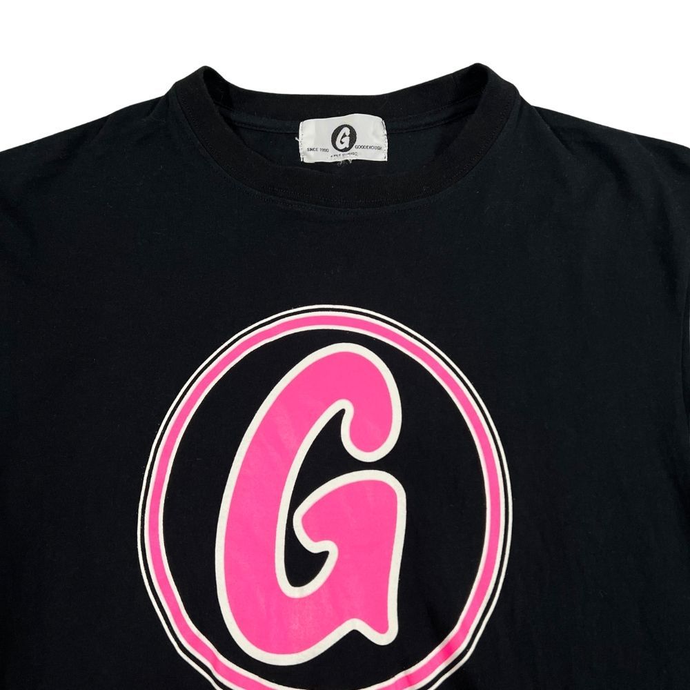 GOODENOUGH グッドイナフ Gロゴ プリント Tシャツ ブラック サイズ2=M