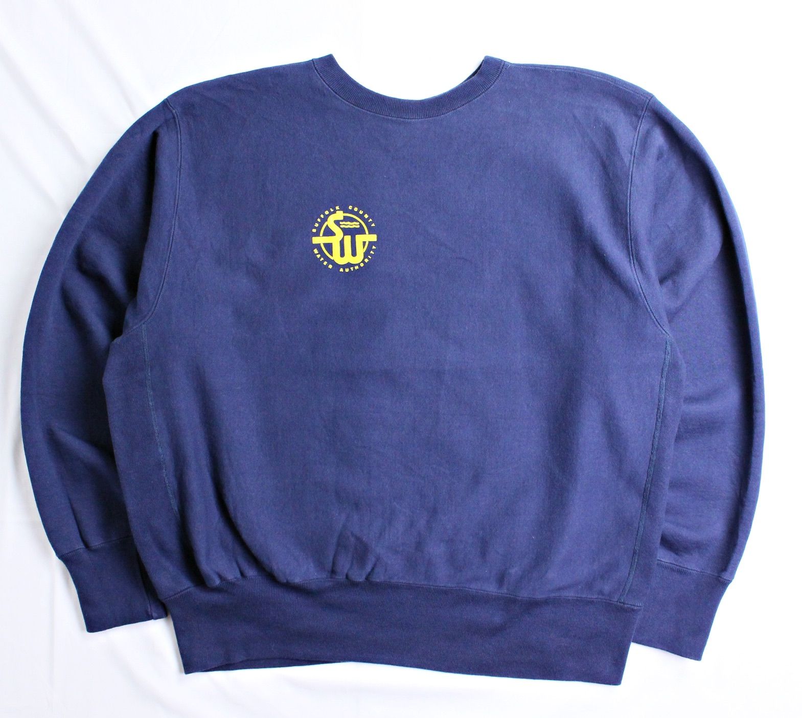 メンズ 90s アメリカ製 CAMBER キャンバー スウェット ネイビー 2XL 