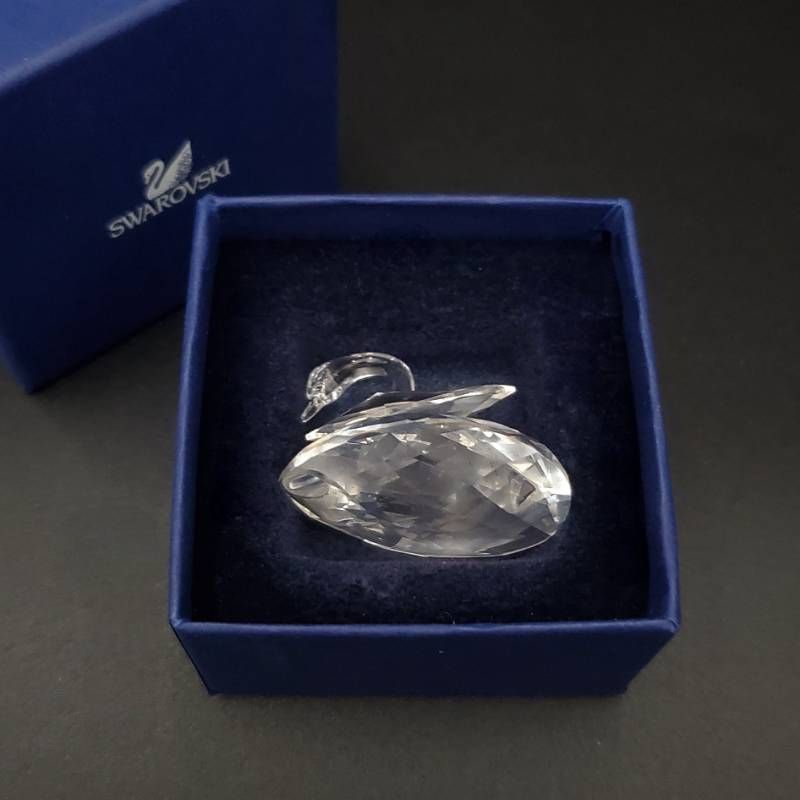 SWAROVSKI スワロフスキー 置物 インテリア小物 オブジェ スワン 白鳥 
