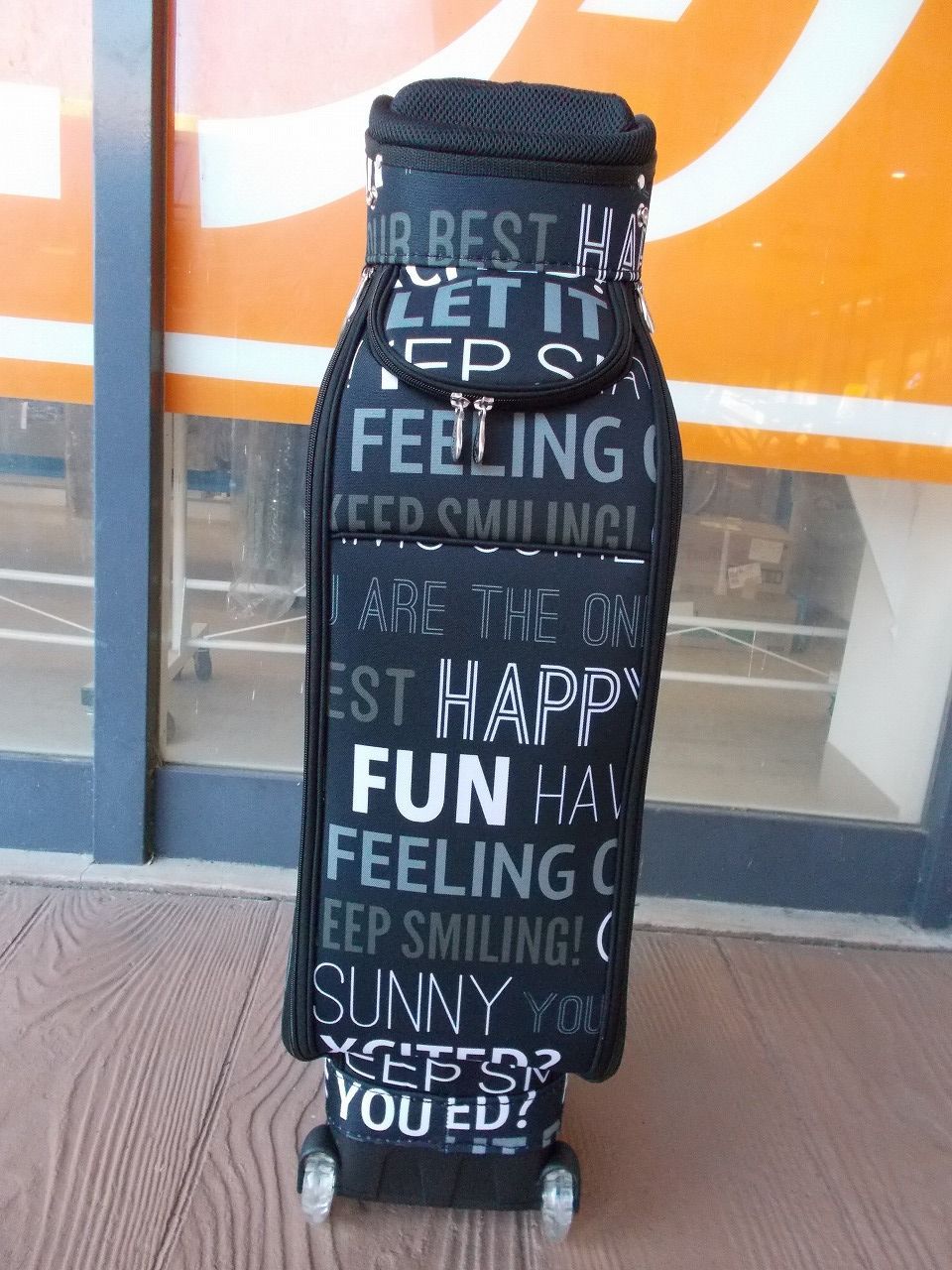 AZROF キャスターキャディバッグ