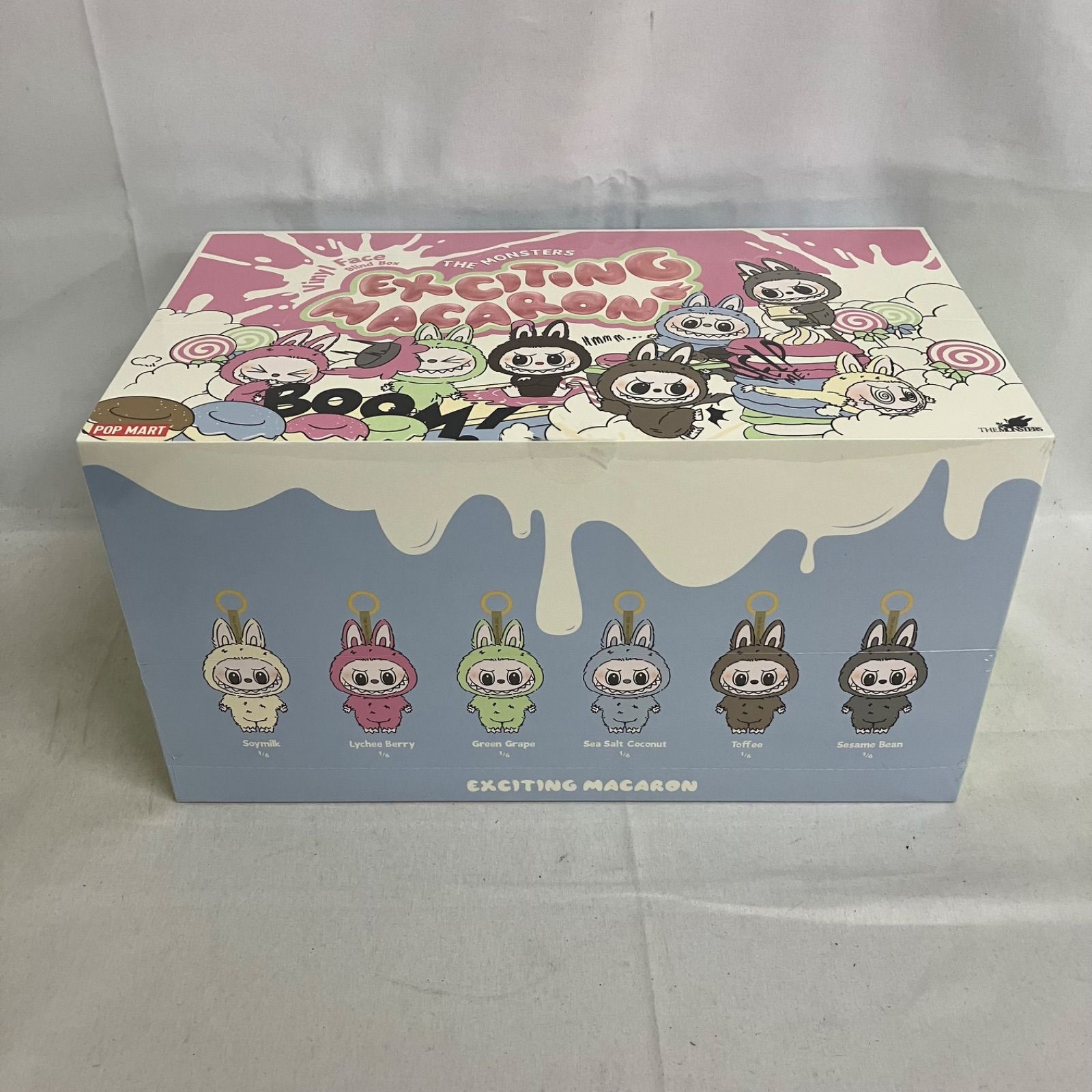 POP MART Exciting Macaron アソートBOX ラブブ 2個 2個 ポップマート