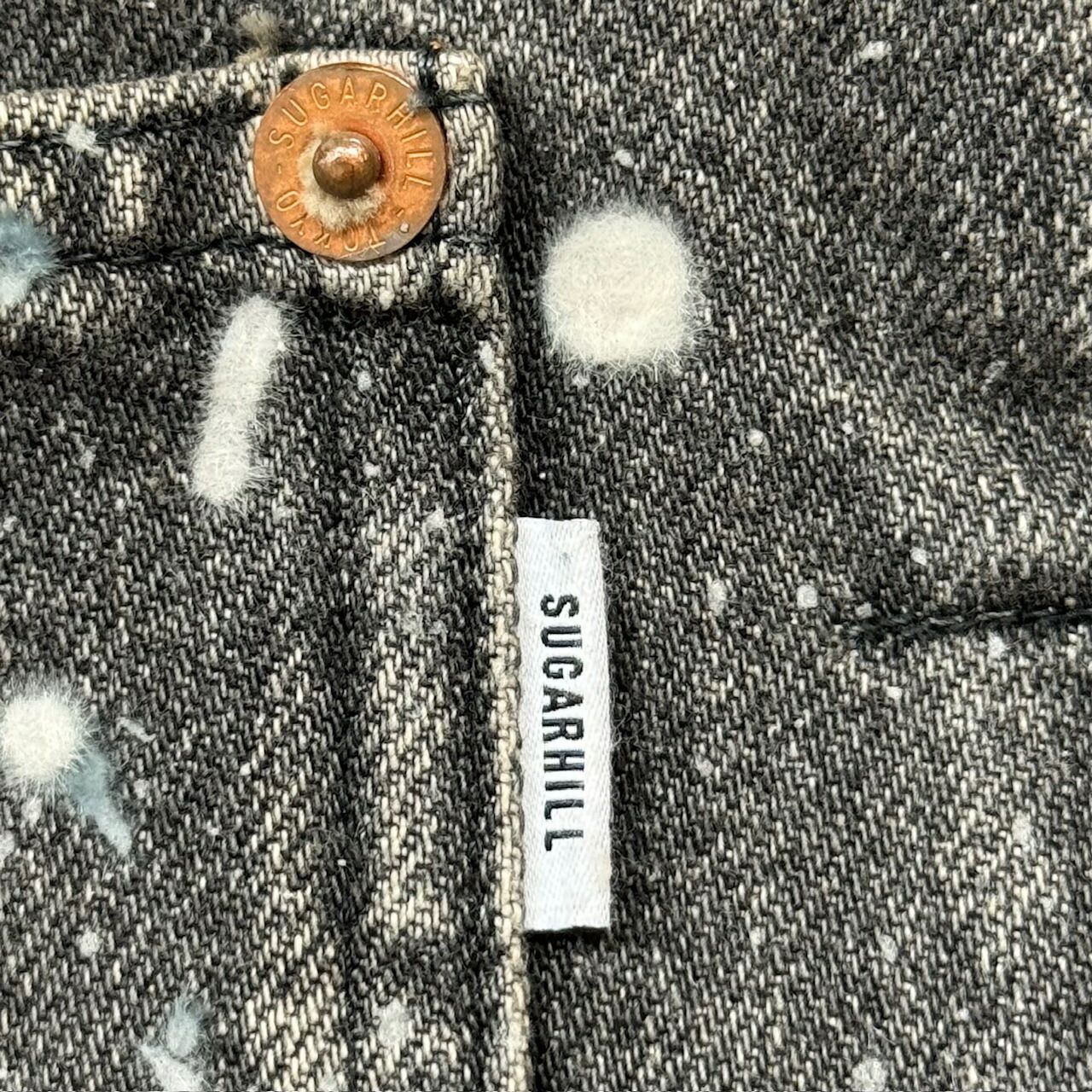 参考上代82500円 未使用 SUGARHILL 24AW MOLDED DENIM JACKET モール
