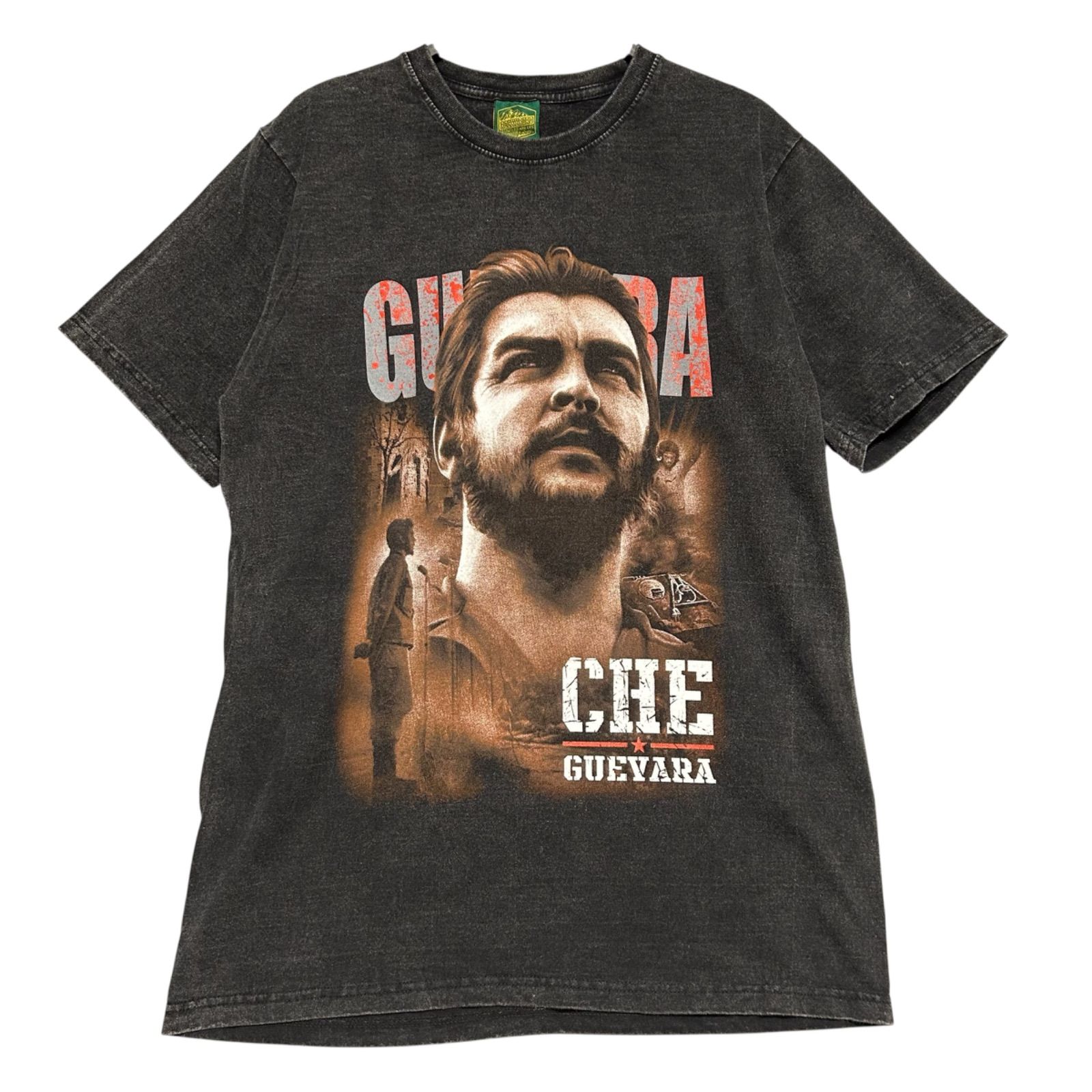 チェ・ゲバラ プリントTシャツ ROCKYROAD メンズL 新品未使用 ブラック 