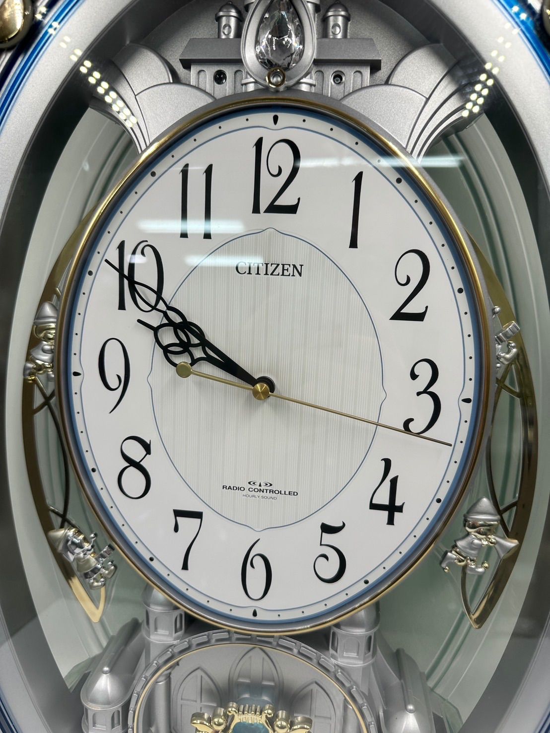 CITIZEN シチズン 4MN485-0 電波時計 掛け時計 メロディ時報付
