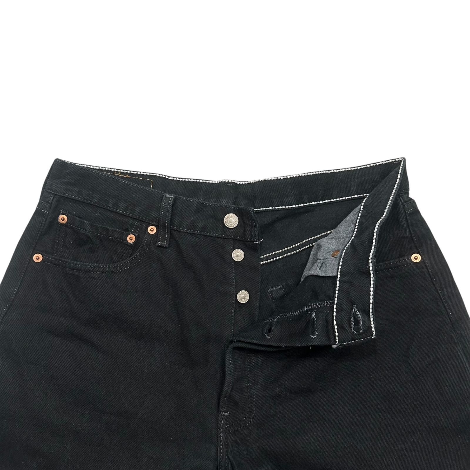Levi's(リーバイス) 90's 501 USA made Post-dyed Black Denim Pants