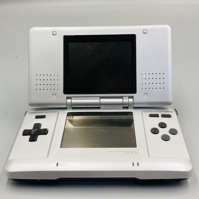 動作確認済み】初代 ニンテンドーDS本体 NTR-001 プラチナシルバー 銀