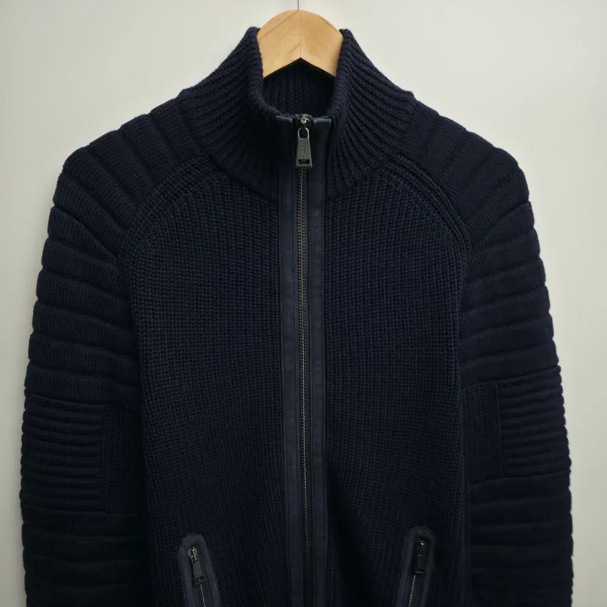 Polo Ralph Lauren ネイビー ジップアップセーター M 【公式通販】