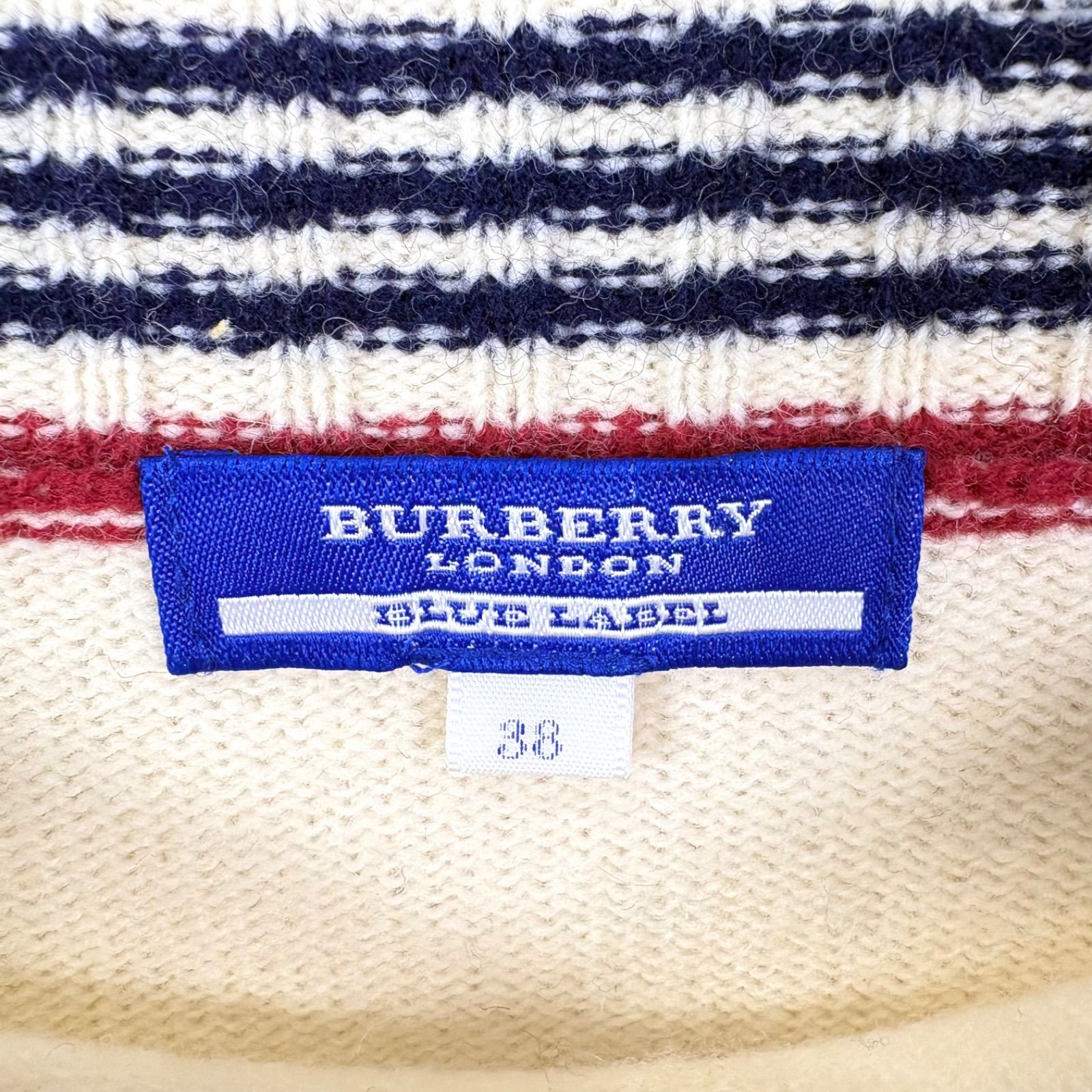 トップス Y2K archive 00s Burberry Blue label 00s BURBERRY BLUE LABEL バーバリーブルーレーベル フロントロゴ