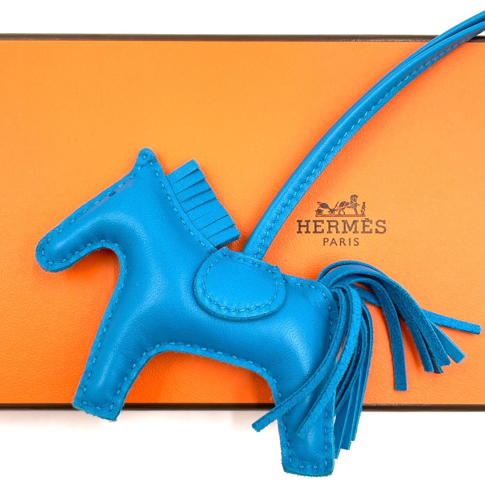 -*-様 エルメス　ロデオチャーム　PM ソーブルー HERMES エルメスロデオチャーム PM ソーブルー 【公式通販】