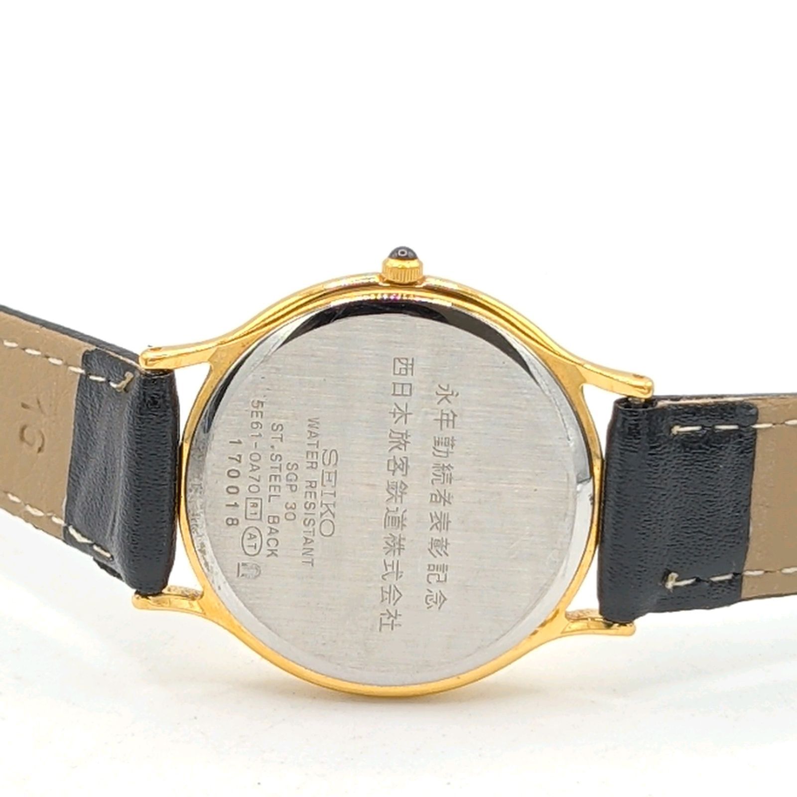 SEIKO Dolce 5E61-0A70 Watch Quartz Ladies Round Gold Gold dial Y2K 