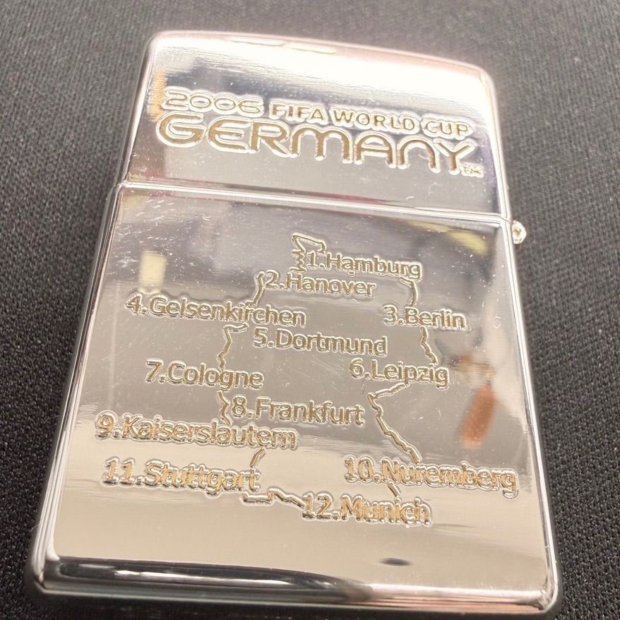 希少/限定】ZIPPO 2006 FIFA ワールドカップ ドイツ大会 記念モデル