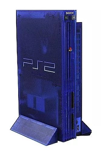 中古】PS2ハード プレイステーション2本体 オーシャン・ブルー(SCPH 