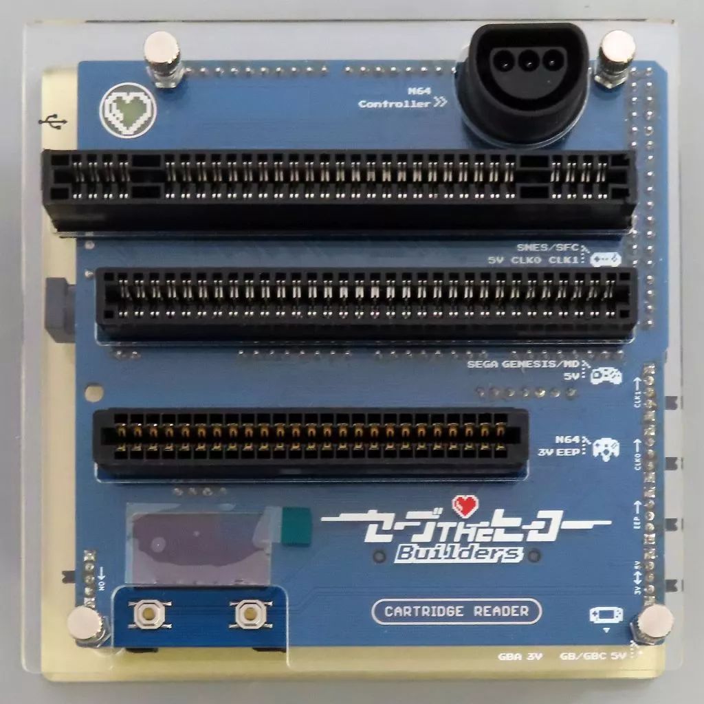 【中古】スーパーファミコンハード Save the Hero Builders Open Source Cartridge Reader V3-ALTER Build service(USB-microB)