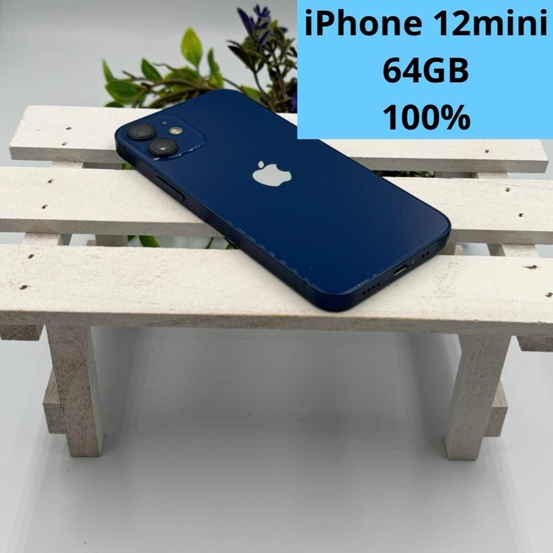 iPhone 12 mini 64GB ブルー 420 - メルカリ iPhone 12 mini 64GB ブルー 420 - メルカリ