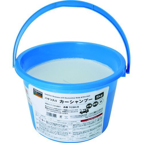 TRUSCO バケツ入り カーシャンプー5KG