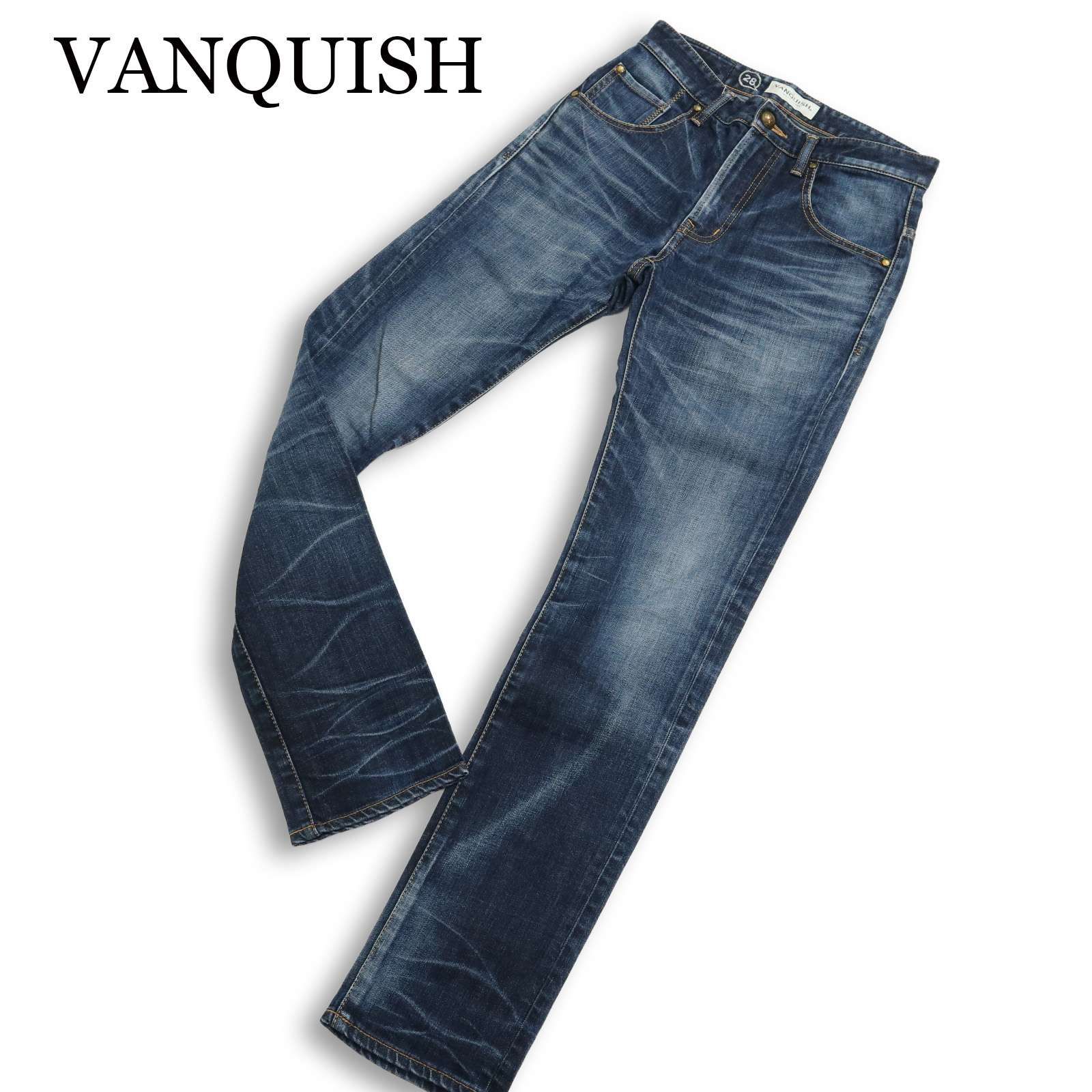 ヴァンキッシュ デニムパンツ ストレッチ スリム 11/S メンズ 