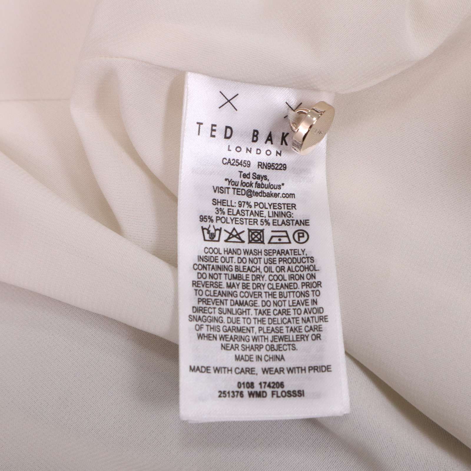 TED BAKER テッドベーカー 通年 FLOSSSI♪ 花柄 フローラル プリント