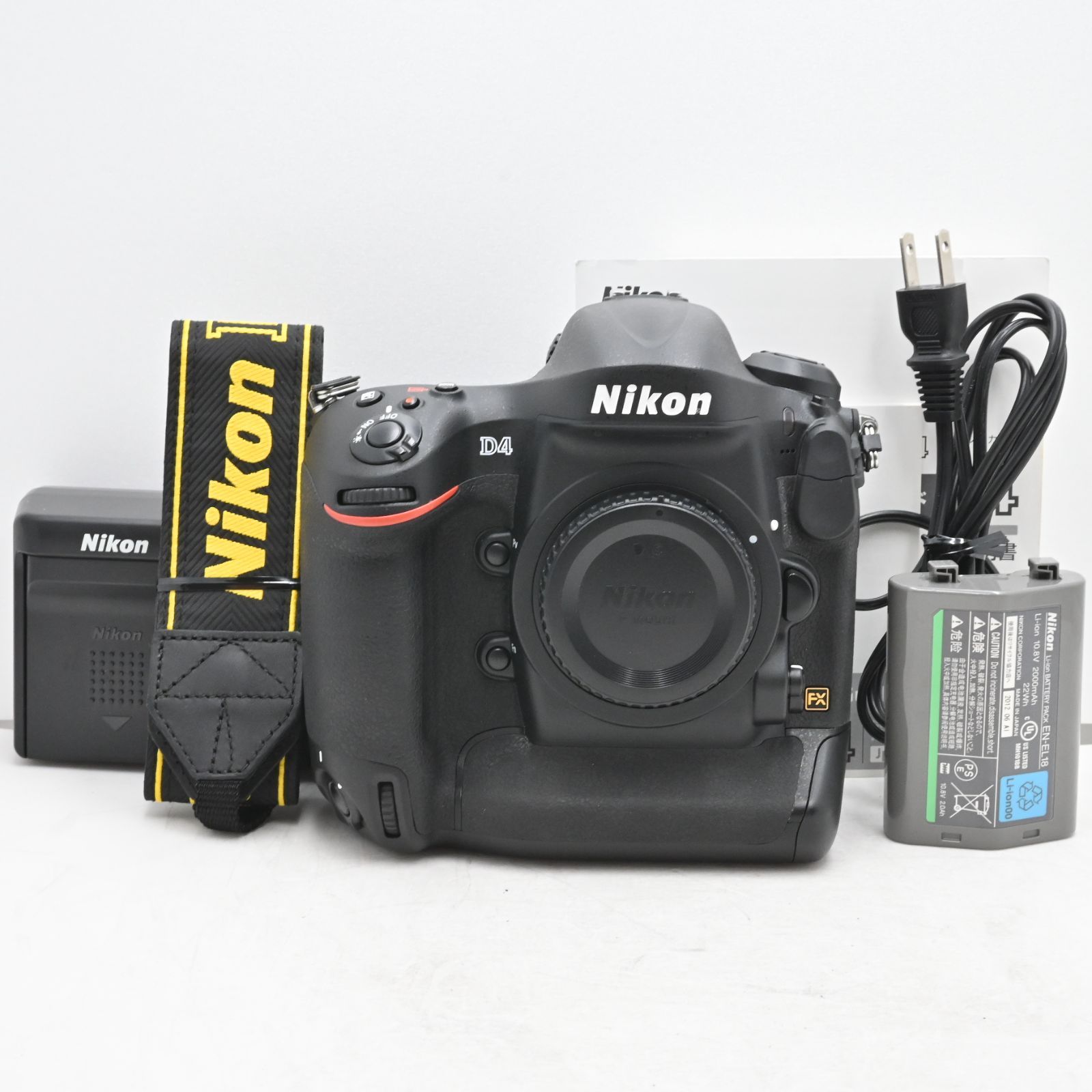 シャッター回数『2320』Nikon デジタル一眼レフカメラ D4 ボディ 