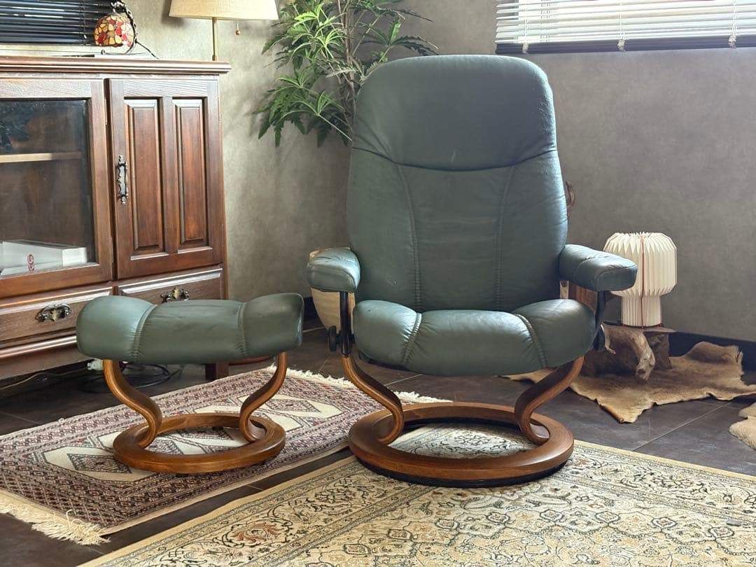 エコーネス EKORNES ストレスレスチェア 1Pソファ オットマン付 SZ