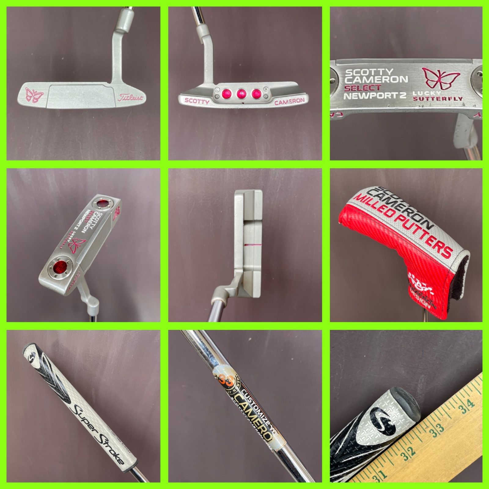 ☆再入荷☆XX-1503-A02☆Cameron☆SELECT☆NEWPORT2☆33インチ☆パター 
