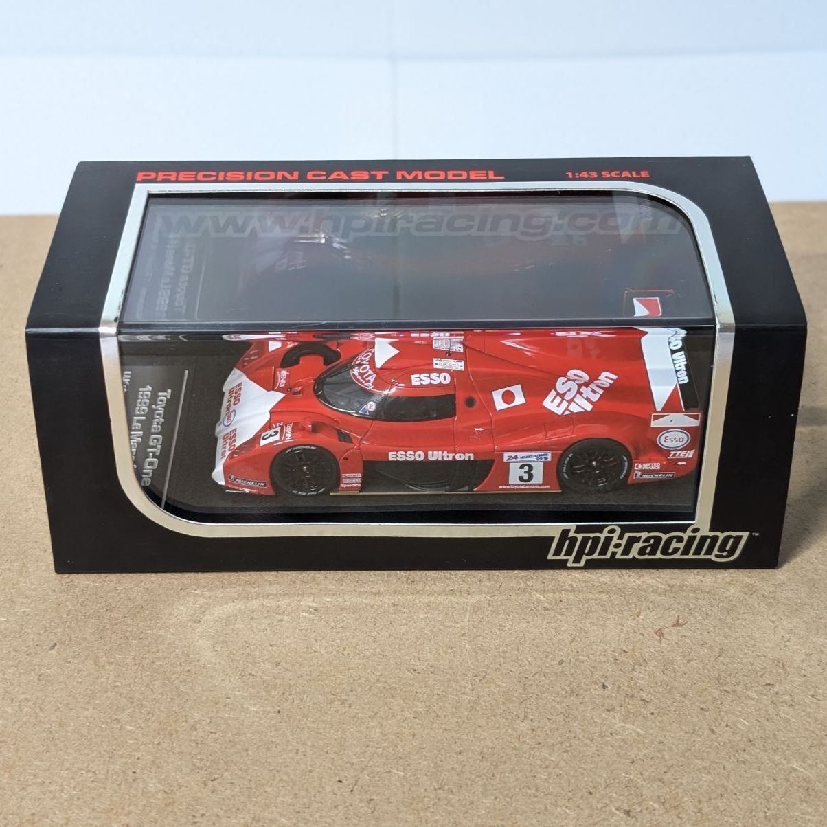 hpi 1/43 TOYOTA‐GT‐one TS020 1999年 3号車 模型 Modelcars ミニカー