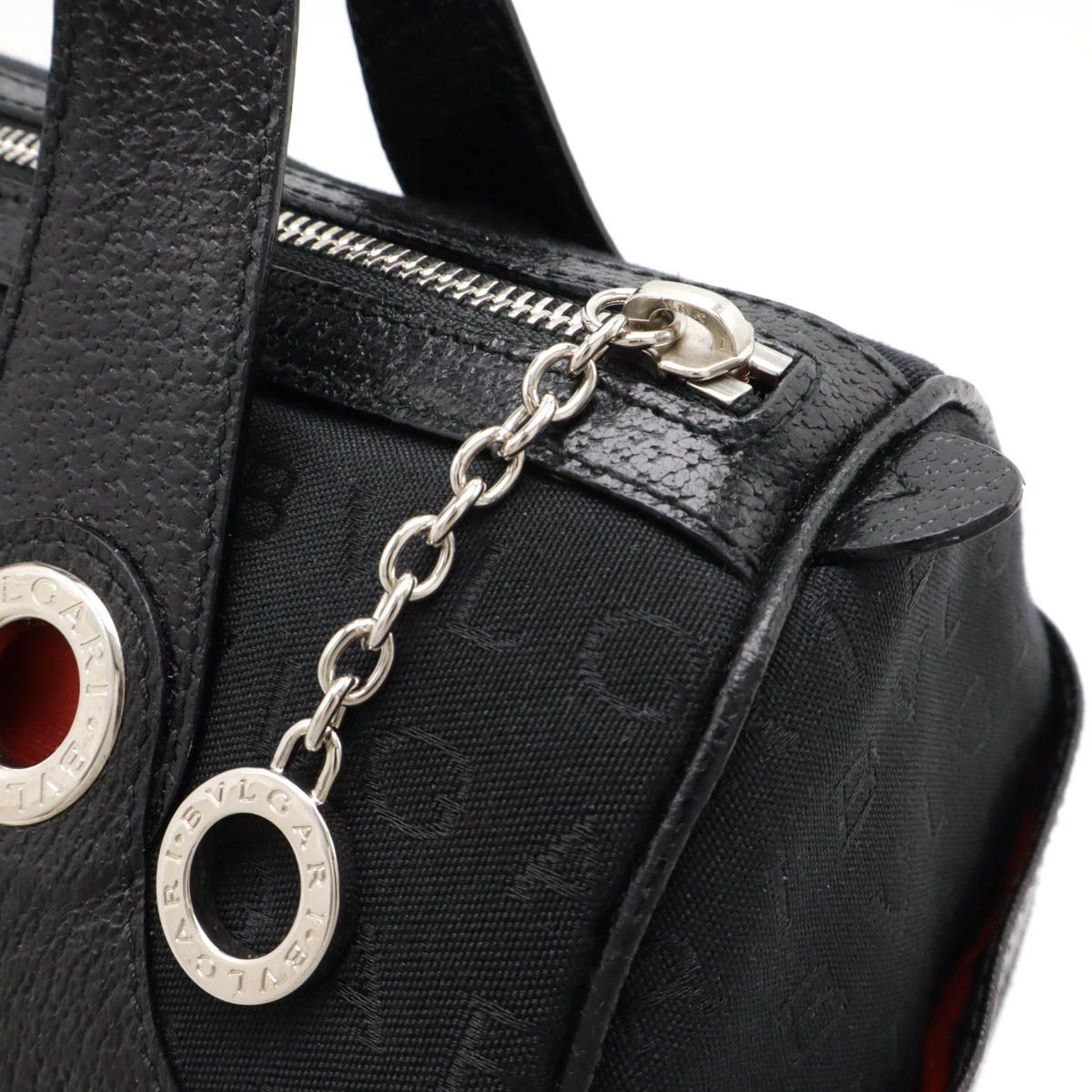 BVLGARI ブルガリ ロゴマニア トートバッグ ハンドバッグ ミニ