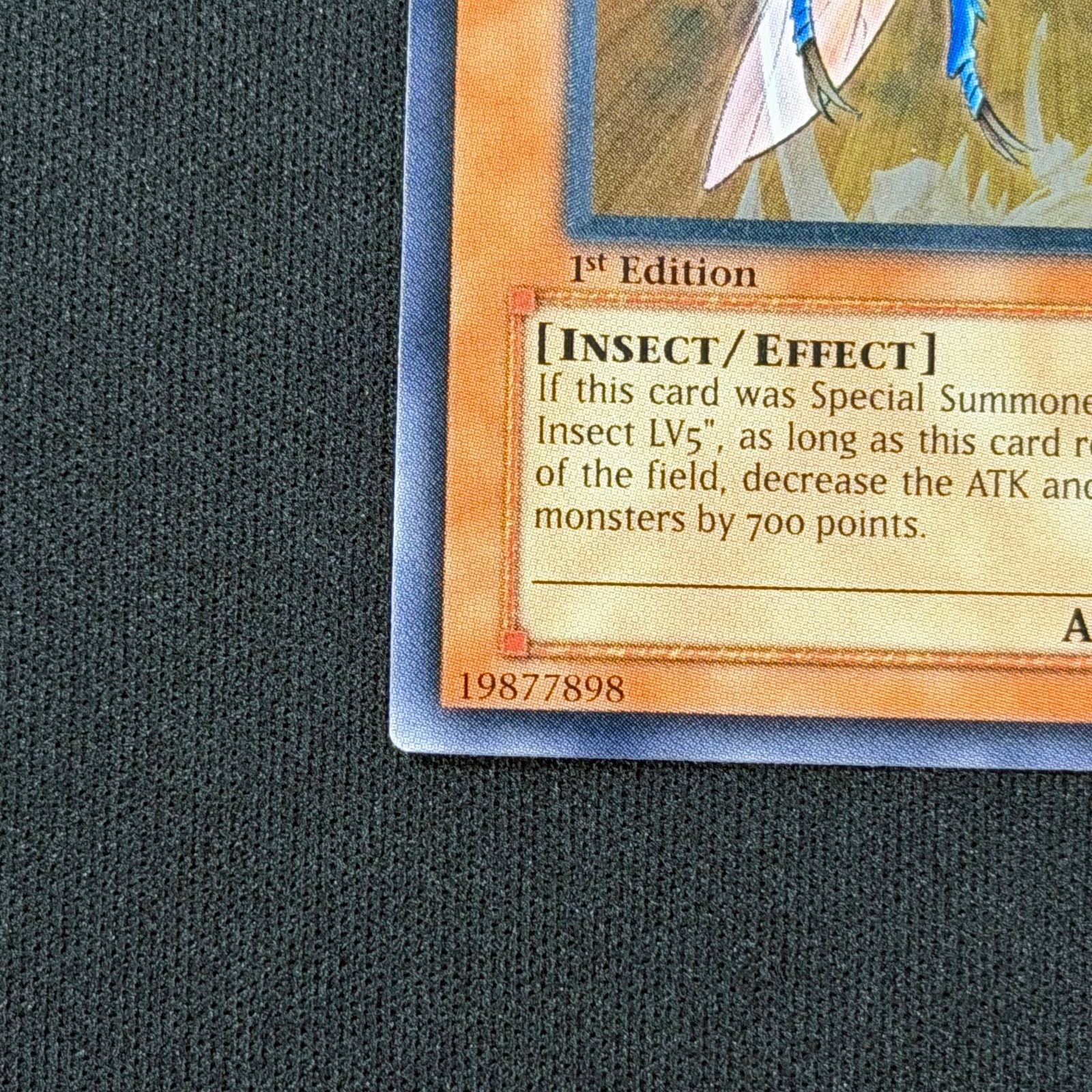 遊戯王 旧アジア版 アルティメットインセクトLV7 レリーフ TLM