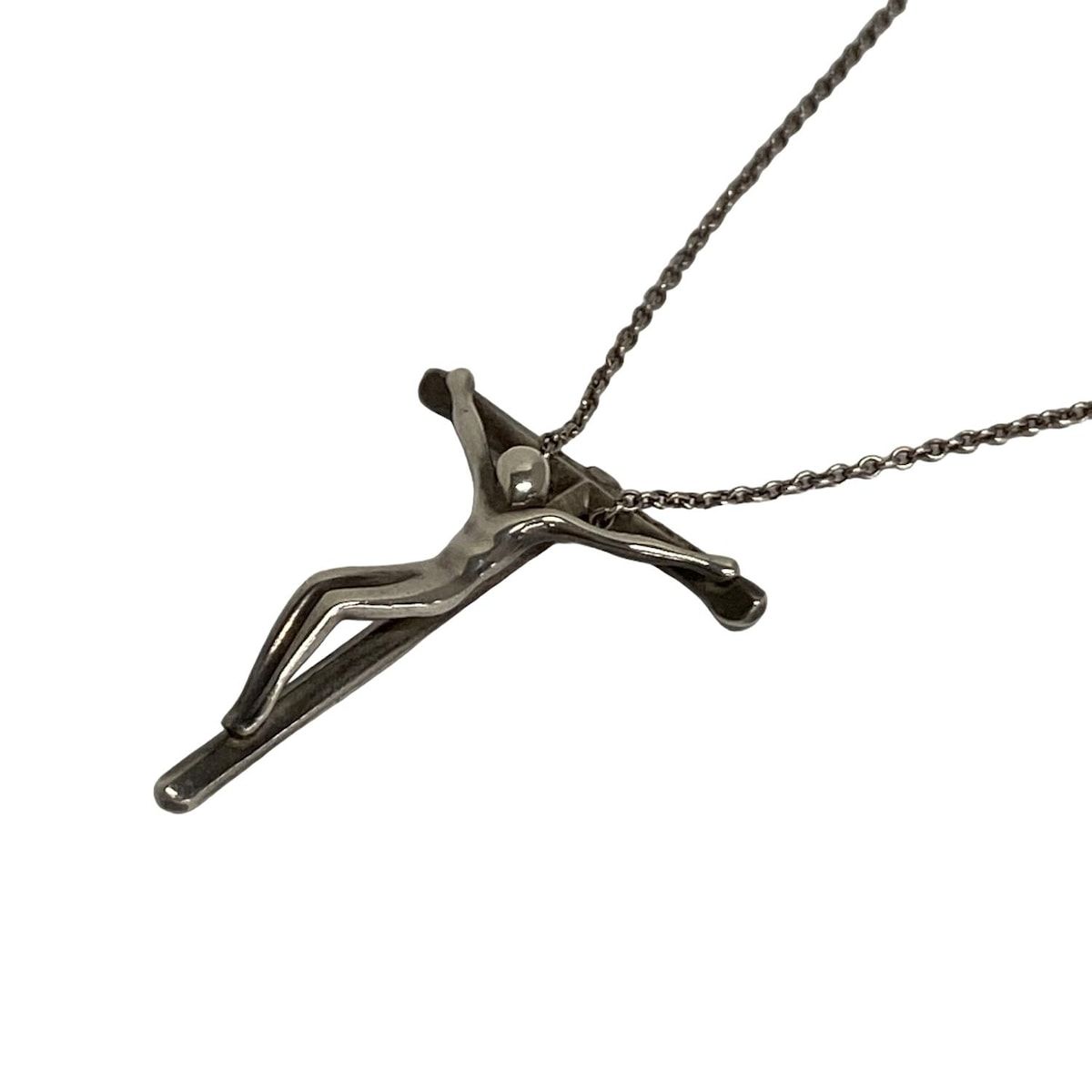 TIFFANY&Co.(ティファニー) ネックレス ロザリオ シルバー クロス 